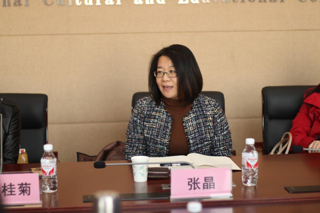 图为张晶教授总结性发言